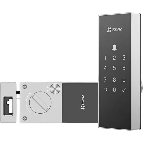 CERRADURA SMART EZVIZ CS-DL03 WIFI/CONTRASEÑA/APP/COD TEMPORARIO (AIRBNB)/SIN EMB