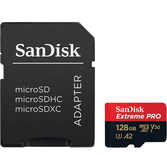MICRO SD 128GB SANDISK EXTREME PRO 200-90MB U3 4K C/ADAP (SDSQXCD-128G-GN6MA) Product