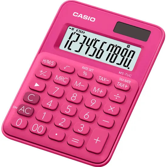 CALCULADORA COMPACTA CASIO MS-7UC-RD-N-DC Product