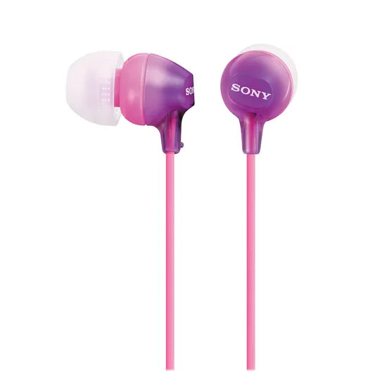 AURICULAR SONY IN-EAR MDR-EX15LP VIOLET