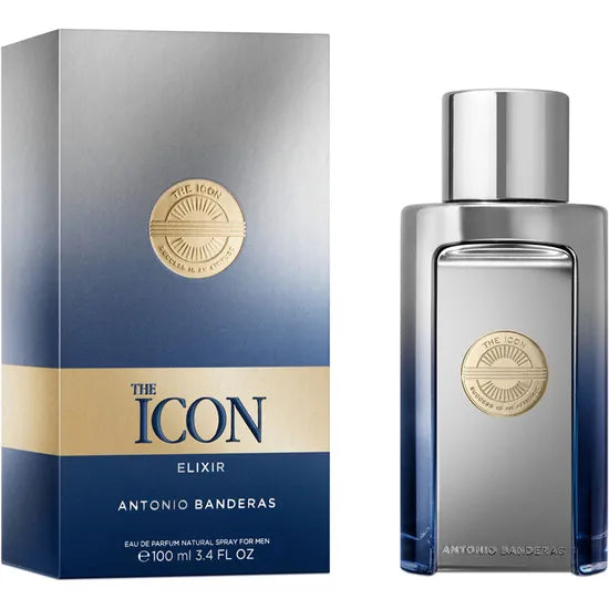 PERFUME  BANDERAS THE ICON ELIXIR 100ML EDP - MASCULINO