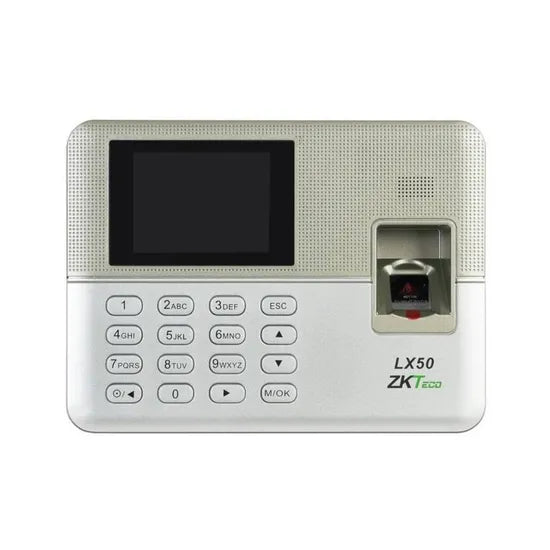 MARCADOR DE ASISTENCIA ZKTECO LX50 2.8""/USB/HUELLA