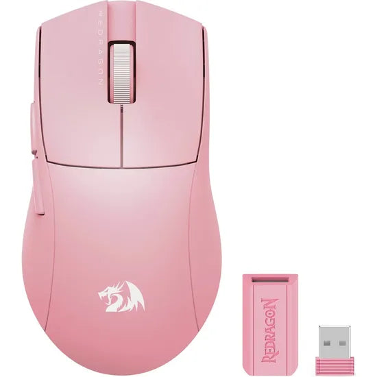 MOUSE REDRAGON KING PRO 916P-PRO 1K PINK 26000DPI Product