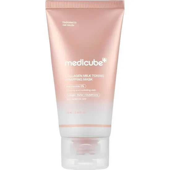 MASCARILLA FACIAL MEDICUBE COLLAGEN MILK TONING WRAPPING 75ML Product