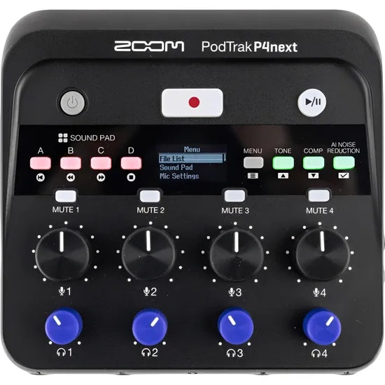 GRAB D. ZOOM PODTRACK P4 NEXT Product