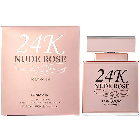 PERFUME  LONKOOM 24K NUDE ROSE EDP 100ML - FEMENINO