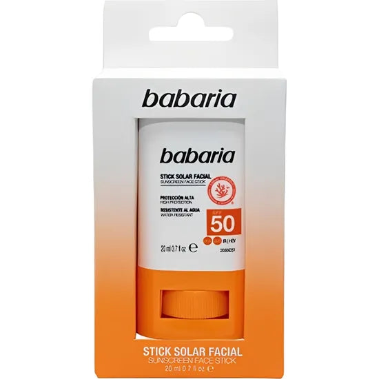 BABARIA STICK SOLAR SPF50 RESISTENTE AL AGUA 20ML Product