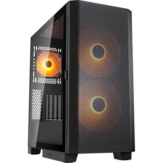 GABINETE COUGAR AIRFACE FLO ARGB 3 FAN MESH BLACK (AIRFLOW)