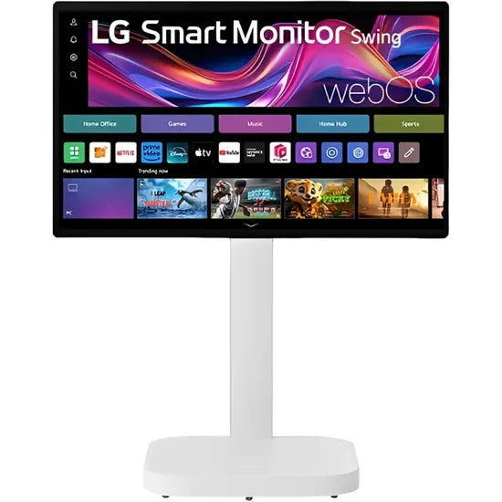 MONITOR SMART 32"" LG 32U889SA-W SWING 4K TOUCH/WEBOS24/BT/CAST/AJUST/WHITE 1GTA.PY