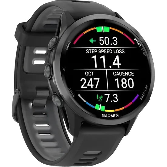 RELOJ GARMIN FORERUNNER 970 47MM BLACK/CARBON GRAY DLC TITANIUM 010-02969-00
