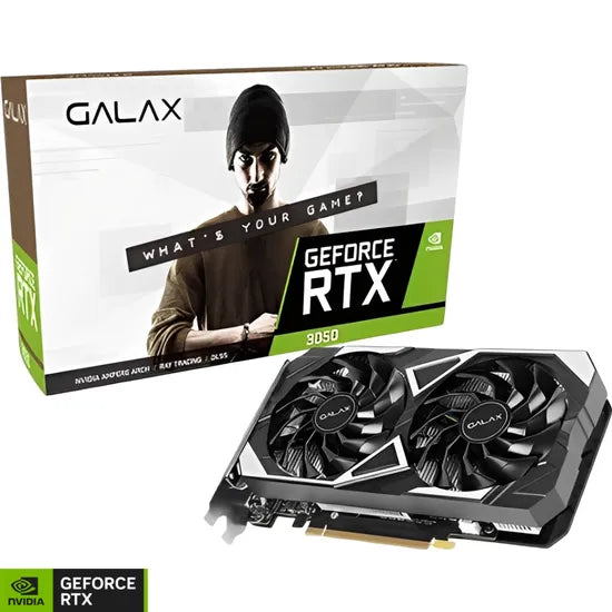 PLACA DE VIDEO GALAX RTX3050 EX 6GB/GDDR6/1777MHZ/2FAN GA76DB-35NRLDHP90DV