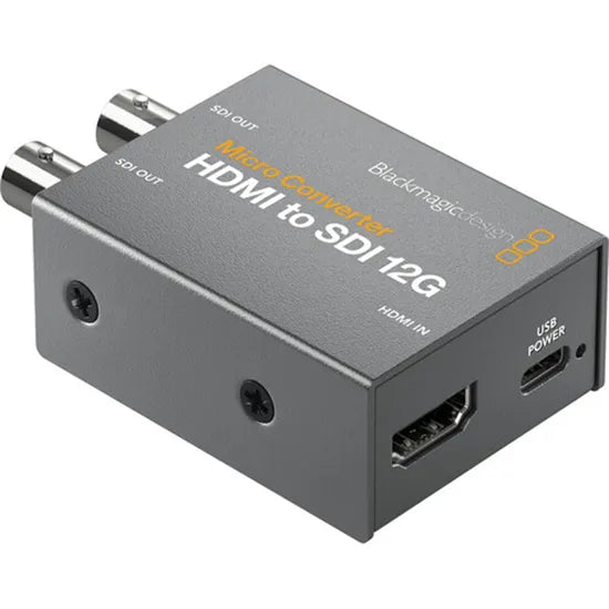 BLACKMAGIC ACC CONVERTER HDMI TO SDI MICRO 12G C/FUENTE (CONVCMIC/HS12G/WPSU) Product