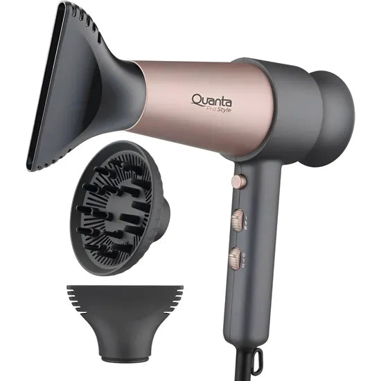 SECADOR QUANTA QTSPS200 IONICO 2000W/220V/60HZ ROSE/GOLD Product