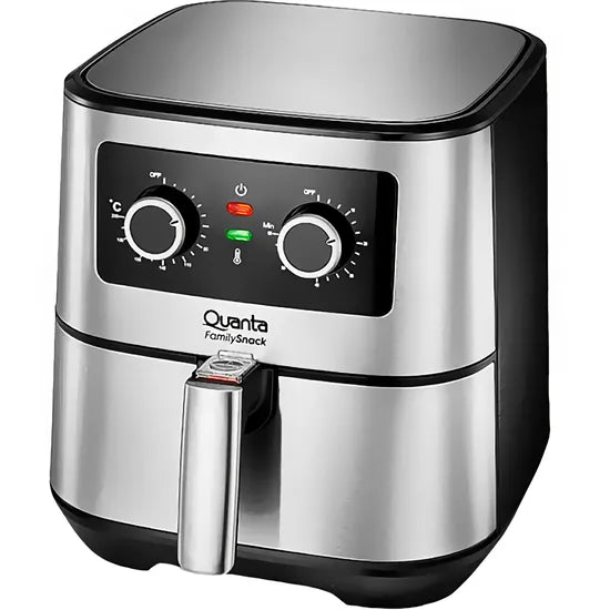 FREIDORA ELECTRICA QUANTA 1700W/220V/5.5L/NEGRO PLATA/QTAF500 Product