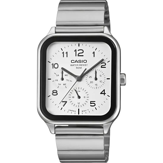 RELOJ CASIO MTP-M306D-7AVDF WHITE/SILVER Product