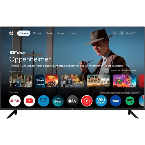 TV SMART 58"" MTEK MKQ58FSGU QLED 4K/8B/GOOGLE TV/DA/DIG/VOICE REMOTE/BT/CAST Product
