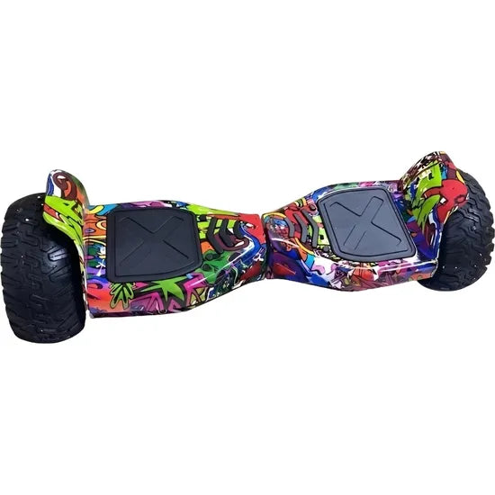 SCOOTER OVER BOARD INTERBRAS 8.5""/BT/LED/HIP HOP Product
