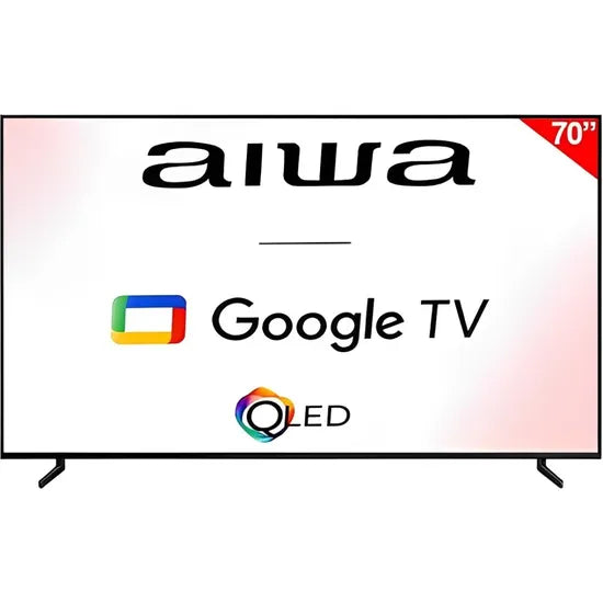 TV SMART 70"" AIWA AW70B40FG QLED SMART 4K/DIG/HDMI