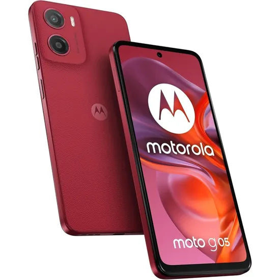 CELULAR MOTOROLA G05 XT2523-3 DUAL 256GB/4GB RAM PLUM RED *SLIM - SIN CARGADOR* Product