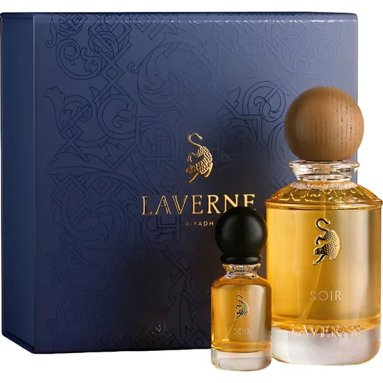 KIT PERF LAVERNE RIYADH SOIR EDP 100ML + MINI 10ML - UNISEX