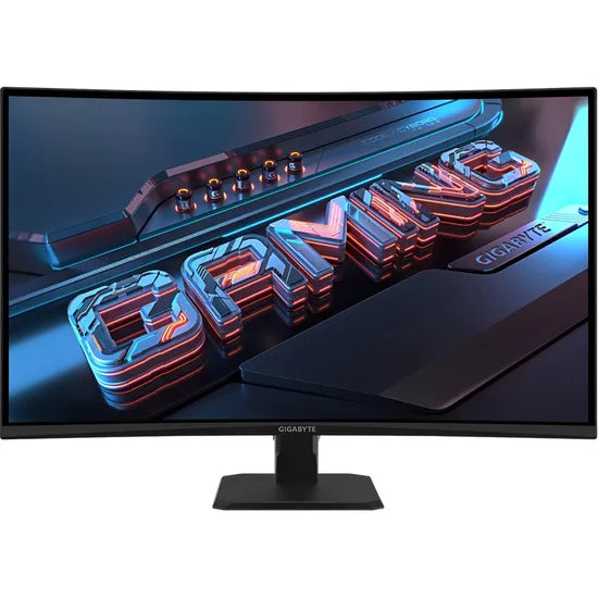 MONITOR CURVO 32"" GIGABYTE GS32QCA 180HZ/HDR/QHD/IPS/1MS/120%SRGB/FREE/BK 3GTA.BR-PY
