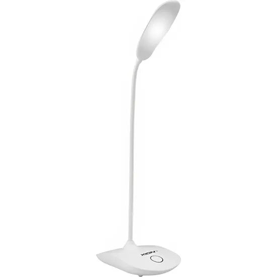 LAMPARA XION XI-LAMP10 5W/3NIVELES DE LUZ/RECARGABLE/CUERPO FLEXIBLE/WHITE