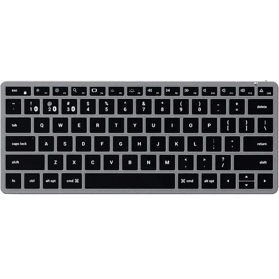 TECLADO WIRELESS BT SATECHI ST-BTSX1M SLIM X1 BLUETOOTH BACKLIT KEYBOARD COMPACTO ILUMINADO Product