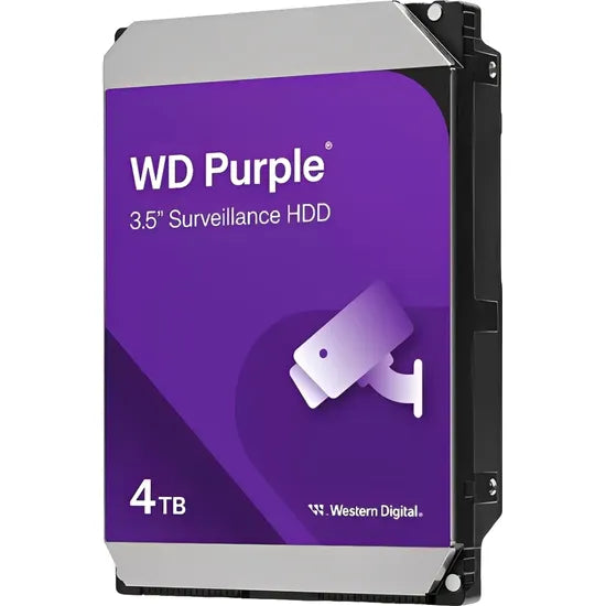 DISCO DURO 4TB INT 3.5"" SATA3 WD PURPLE SURVEILLANCE 256MB 5400RPM WD44PURZ (GTA BRASIL) Product