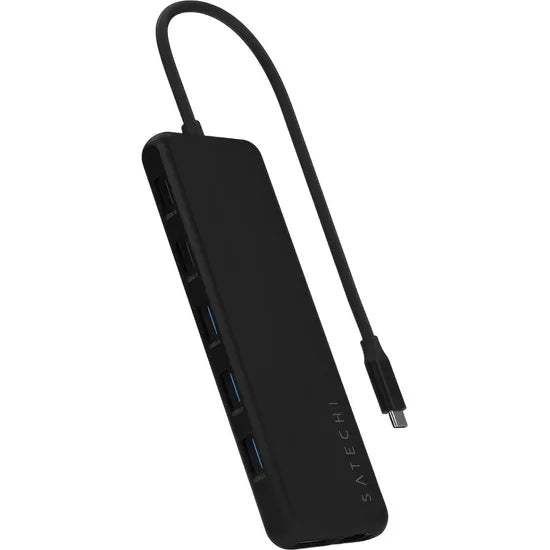 HUB USB-C 13-IN-1 SATECHI MULTIPORT ST-P3D13K 2USB-C/6USB-A/2HDMI/DP/ETHERNET/BLK