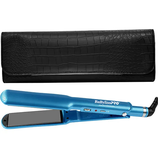 PLANCHITA BABYLISS PRO NANO TITANIUM CURL & FIP38MM C/ESTUCHE 220V BABNT9559UZ 74108384607