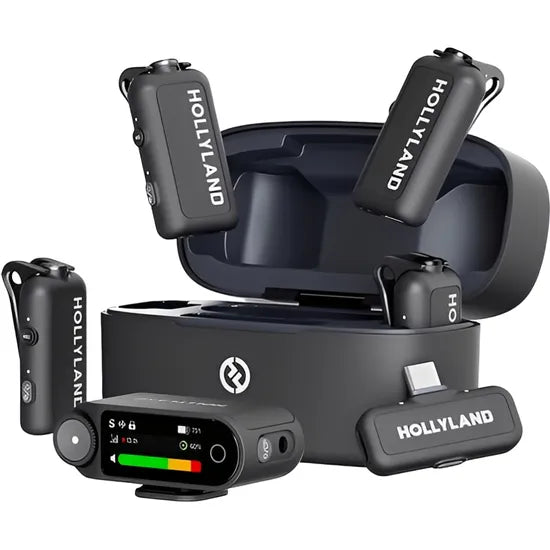 MICROFONO HOLLYLAND LARK MAX 2 COMBO - 4 PERSON VERSION