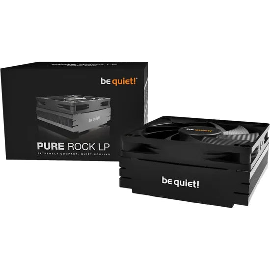 COOLER P/CPU BE QUIET! PURE ROCK LP/92MM PWM/COMPACT COOLING/100W TDP/BLACK (BK034) 1GTA.BR Product