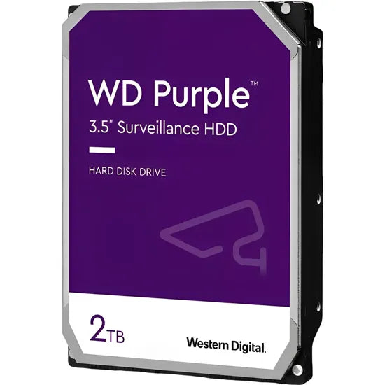 DISCO DURO 2TB INT 3.5"" SATA3 WD PURPLE SURVEILLANCE 64MB 5400RPM WD23PURZ (GTA BRASIL) Product