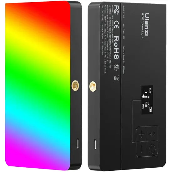 LED ULANZI LT002 7"" RGB - 10W - 4000 MAH