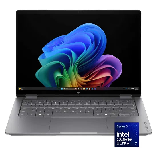 NOTEBOOK HP OMNIBOOK X 2IN1 14-KB0023DX ULT 7-355 4.7/16GBD5/1TBSSD/14""/OLED/TOUCH/W11/ING/SLV