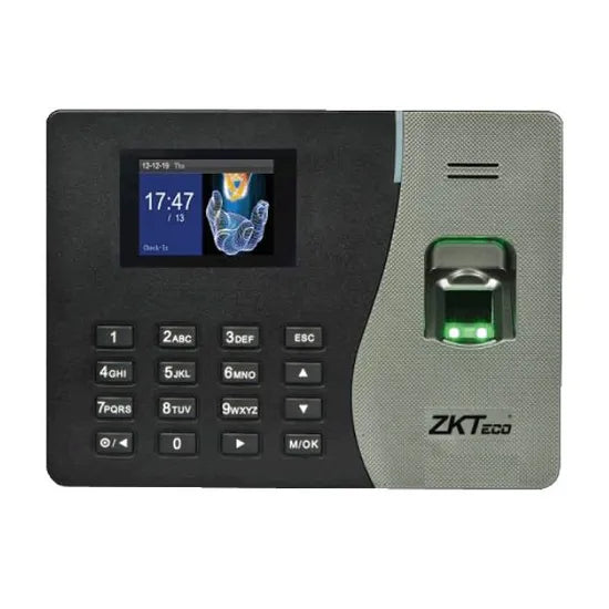 MARCADOR DE ASISTENCIA ZKTECO K14 BIOMETRICO/TARJETA