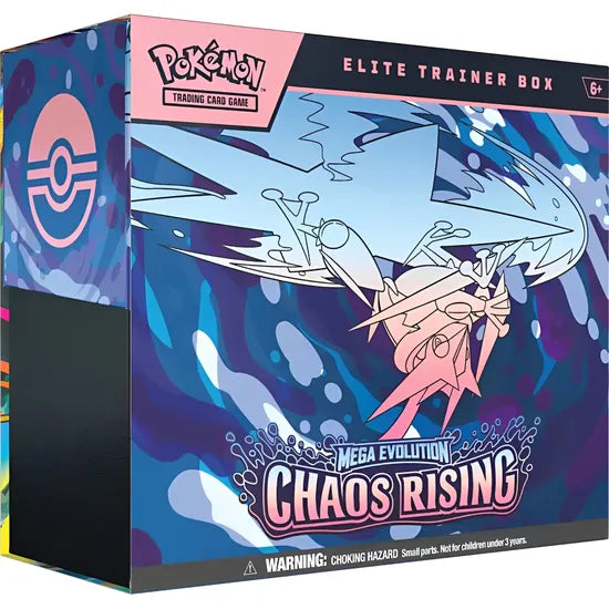 POKEMON TCG MEGA EVOLUTION CHAOS RISING ELITE TRAINER BOX