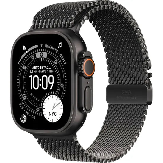 APPLE WATCH ULTRA 3 49MM GPS CELL MF1Q4BE/A BLACK TITANIUM BLACK MILANESE LOOP ANATEL