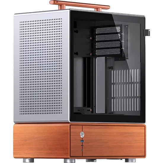 GABINETE JONSBO T7 ITX/M-ATX SILVER