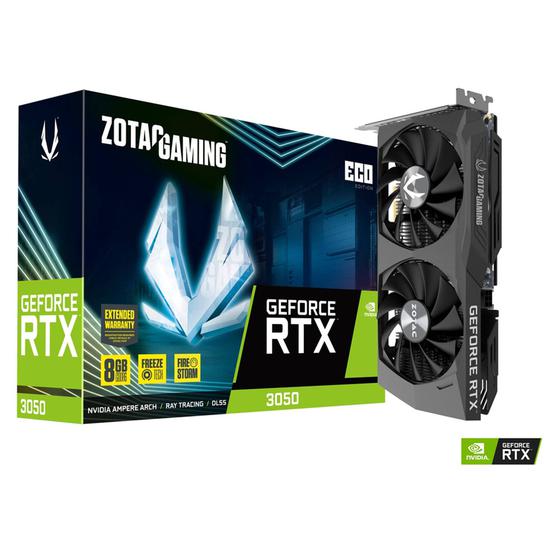 Tarjeta de vídeo Zotac GeForce RTX3050 Eco 8GB GDDR6 PCI-Express