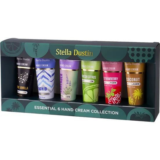 STELLA DUSTIN KIT CREMA DE MANO VERDE 6X1 30ML Product
