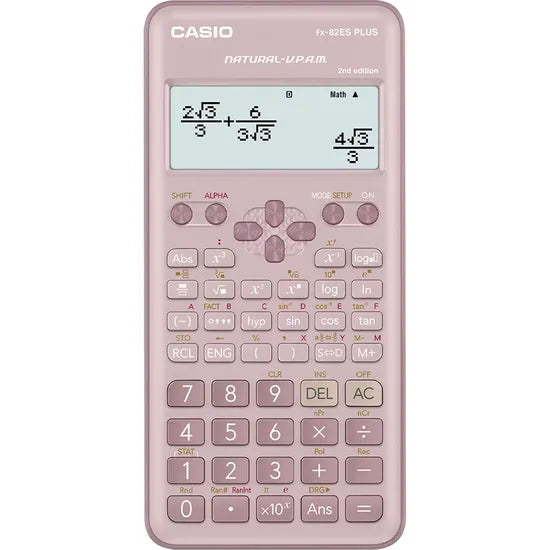 CALCULADORA CIENTIFICA CASIO FX-82ESP-PK PINK PASTEL Product