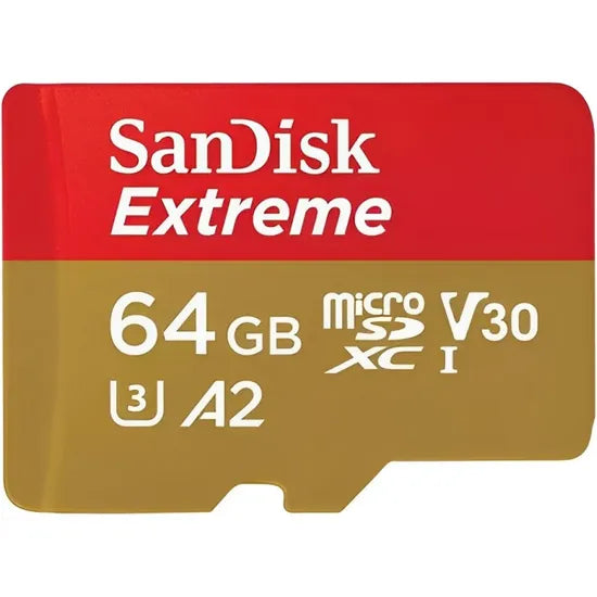 MICRO SD 64GB SANDISK EXTREME 170-80MB/S U3 4K (SDSQXAH-064G-GN6MA) Product