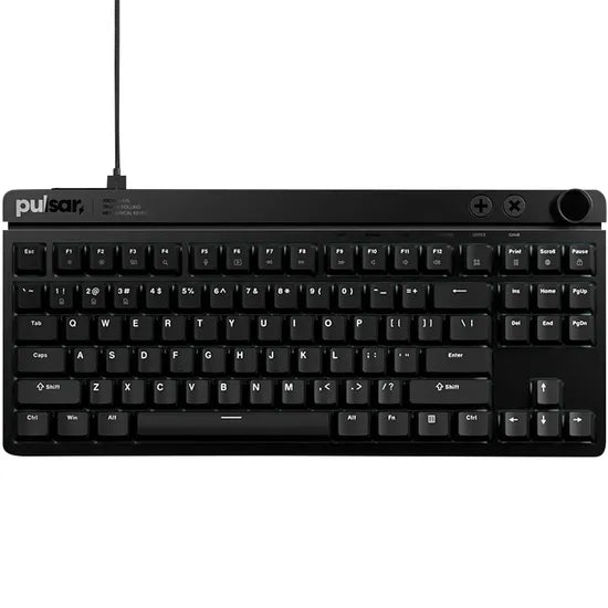 TECLADO MECANICO PULSAR XBOARD MS TKL ANSI RGB XBMS01 8K/80%/CHERRY MX2A SW/BK
