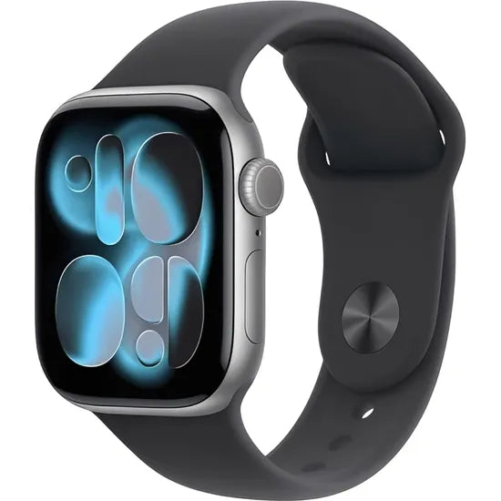 APPLE WATCH S11 42MM GPS MEQW4LW/A SPACE GRAY ALUM BLACK SPORT BAND S/M