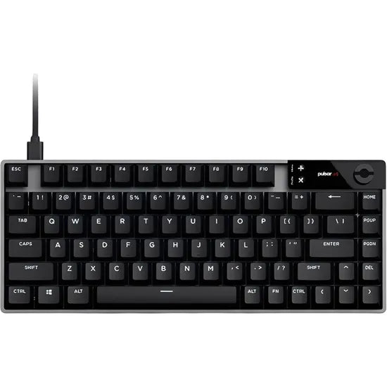 TECLADO MECANICO PULSAR ES HE 70 RGB/70%/8K/LCD DISP/RAPID TRIGGER/MAGNETIC SW(LINEAR)/BLACK
