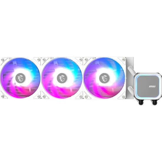 COOLER LIQUID MSI MAG CORELIQUID A13 360 ARGB LGA:1700/1851-AMD:AM4/AM5 WHITE Product