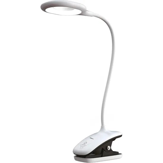LAMPARA XION XI-LAMP25 5W/3NIVELES DE LUZ/RECARGABLE/CUERPO FLEXIBLE/WHITE