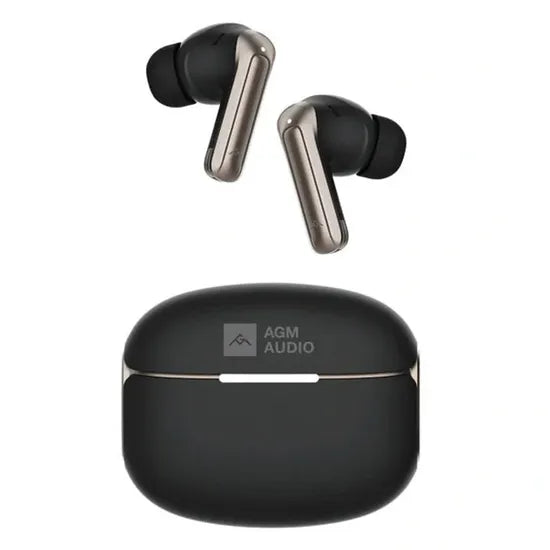 AURICULAR AGM BUDS 8 BT/TOUCH/ANC/MIC/IPX4 BLACK