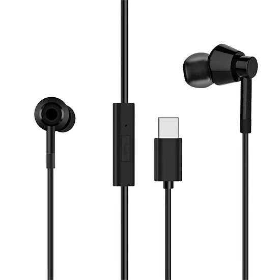 AURICULAR NOKIA WIRED BUDS WB102 USB-C IN-EAR/MIC BLACK